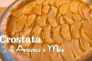 Crostata di ananas e mele