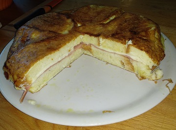 Frittata con il pane raffermo