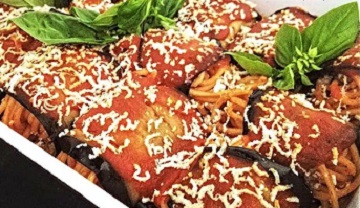 Involtini di melanzane alla Norma