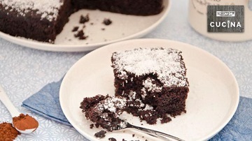 Torta al cioccolato senza uova e burro