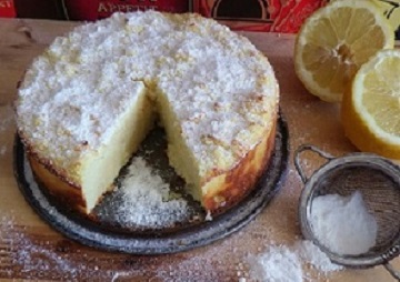 Torta cocco e limone