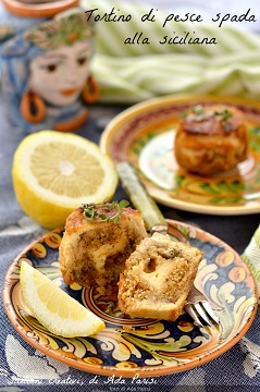 Tortino di pesce spada alla siciliana